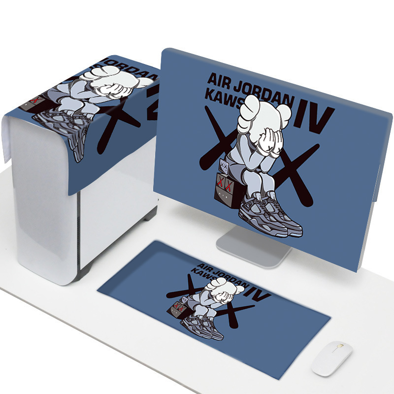 Computer dust cover desktop display cover cloth cute cloth cover cover