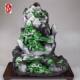 Imitation jade Shoushan stone carving imitation jade welcoming pine feng shui entrance ornaments home decoration entrance ornaments