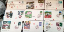 Japan marks the first day of the postmark scenery poke -O38