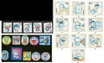Japanese letter sales stamp-Doraemon Doraemon Tinker Bell Blue Fatty-25