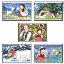 Japan Letters Stamps-Animation Hero Episode 19 Episode 10 Girls Heidi in the Alps