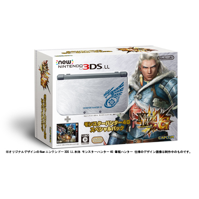 Nintendo NEW 3DS NEW Little Three Mario Limited NEW 3DSLL New Junior Monster Hunter