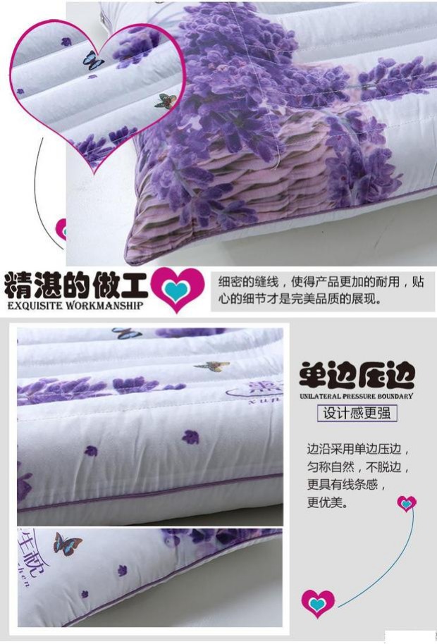 Lavender ngủ gối sức khỏe trợ Cassia Gối Gối Gối Gối Gối đơn đặc biệt cung cấp miễn phí vận chuyển - Gối gối bầu