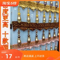 (Direct supply from the manufacturer) Curtain accessories accessories lace decoration tassel crystal high-end European style light bulb beads