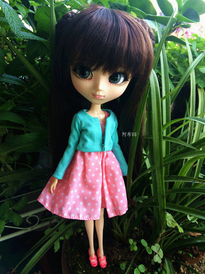 Plep PULLIP Doll HWD Head Wig Set 3 points BJD China Doll Fashion Wig