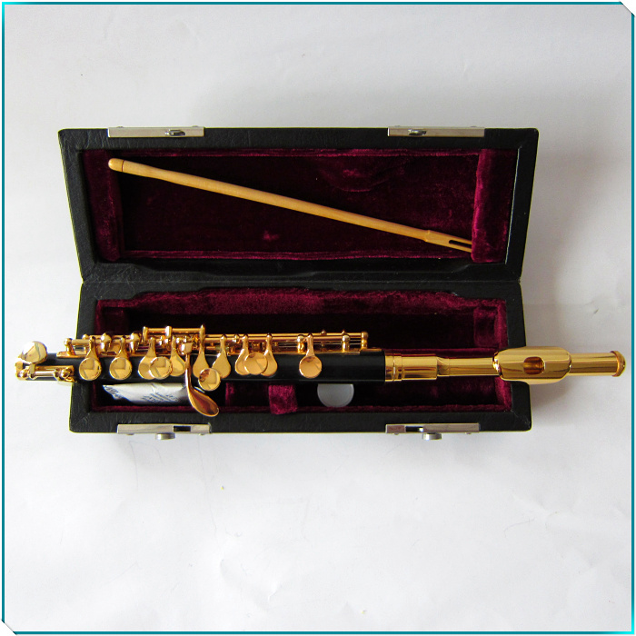 Piccolo C tone guarantee ABS tube body gilded Piccolo outlet quality flute flute