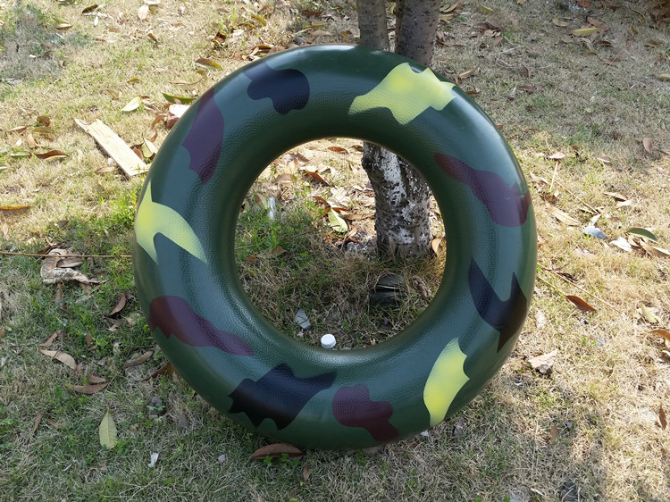 Dày dành cho người lớn nam và nữ bơi vòng trẻ em inflatable phao cứu sinh cao su màu rắn trang trí ảnh trẻ em nách vòng phao bơi tay
