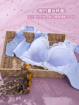 Vest-style underwear for women without steel ring small breasts with thickened bra anti-drooping collection of the upper tobra