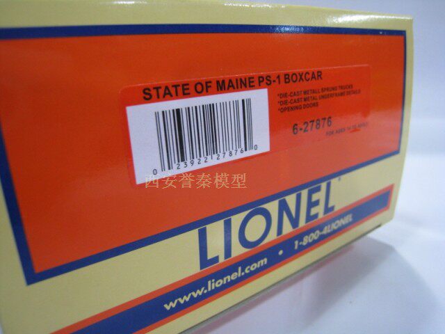 Модель поезда 缇庡浗 lionel o姣斾緥 1/48 鐏溅 杞﹀帰 妯″瀷 鍘熷寘  6-27876 OTHER