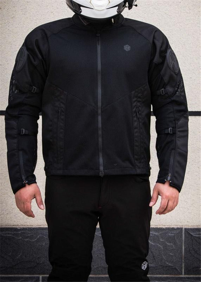 Alien Snail Spring Summer Mesh Breathable Locomotive Riding Suit Men's Anti-Fall Rider Locomotive Suit