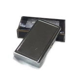 Ультратонкий глянцевый матовый креативный портсигар подходит для мужчин и женщин, портативная металлическая жестяная коробка