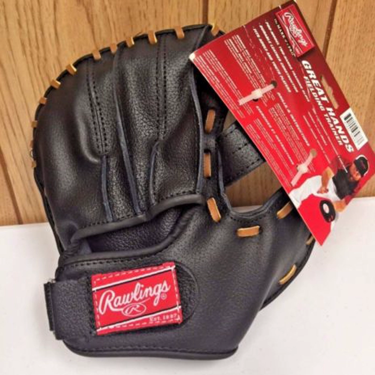 Rawlings da nội đồng huấn luyện phòng thủ găng tay bóng chày phẳng - Bóng chày