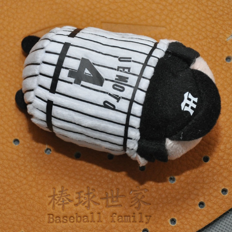 Hổ npb Nhật Bản bóng chày búp bê sang trọng búp bê đồ chơi búp bê Hanshin tay chuột kéo cổ tay hỗ trợ - Bóng chày 	gậy bóng chày xanh