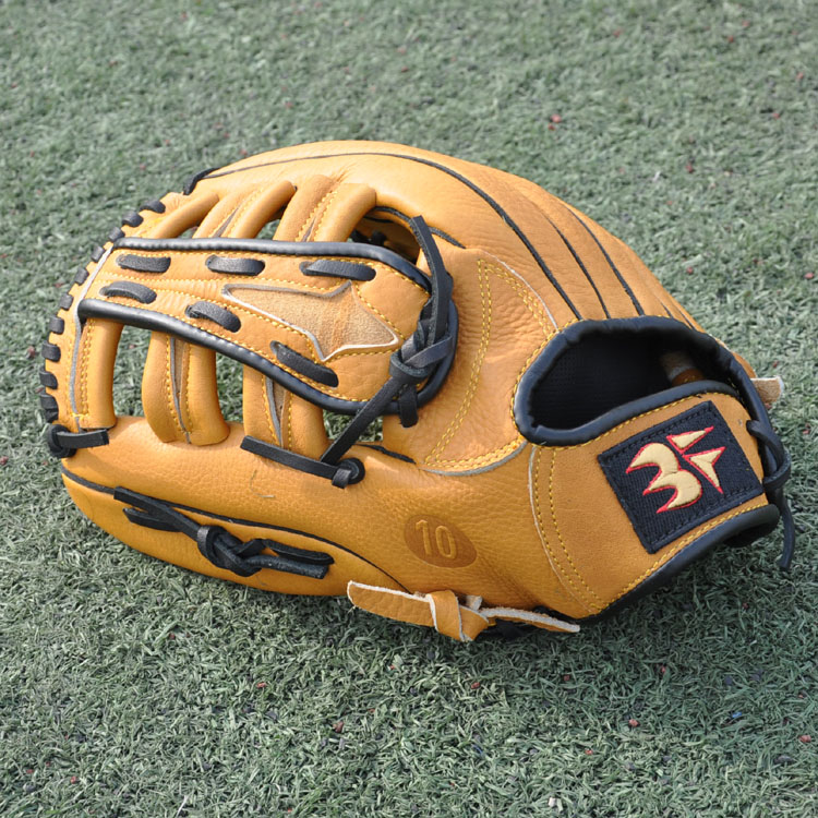 BF là một lĩnh vực da mềm mại Hàn Quốc nói chung 13-inch cứng găng tay bóng chày mềm softball 	mũ bóng chày chữ b	