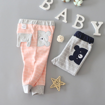 Baby pants spring and autumn boys foreign sports pants baby Autumn casual pants 2020 new girls autumn pants