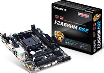 New Gigabyte GA-F2A68HM-DS2 A68 motherboard FM2 FM2 quad core integrated SATA3 small board