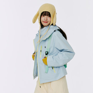 Burgenland Short Three-In-One Jacket Autumn and Winter 2025 New Outdoor Sports Thickened Jacket