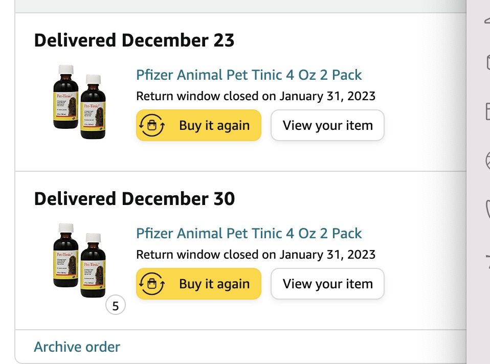 American original dress Pfizer Pet-tinic tonic liver sperm anemia liver disease jaundice kidney failure-dog cat with 120ml 