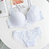 Тонкий поддерживающий сексуальный бюстгалтер, комплект, европейский стиль, большой размер