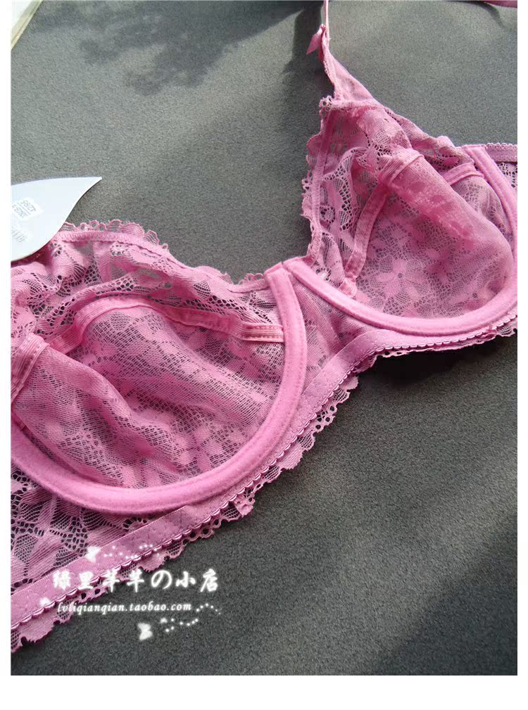 Châu Âu và Hoa Kỳ kích thước lớn chất béo MM siêu mỏng D cup trong suốt ren quyến rũ gợi cảm thu thập đồ lót nữ đặt áo ngực 200 kg đồ tắm biển