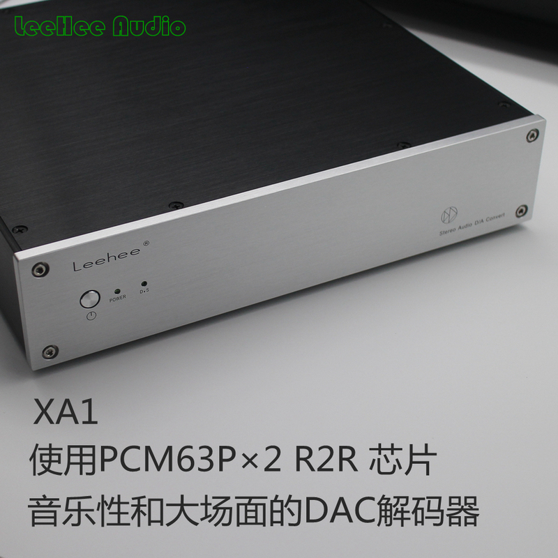Leehee Xa1 Pcm63 R2R Audiophile-Grade Digital-To-Analog Converter with Optical Fiber, Coaxial, and USB Audio Dac Decoder