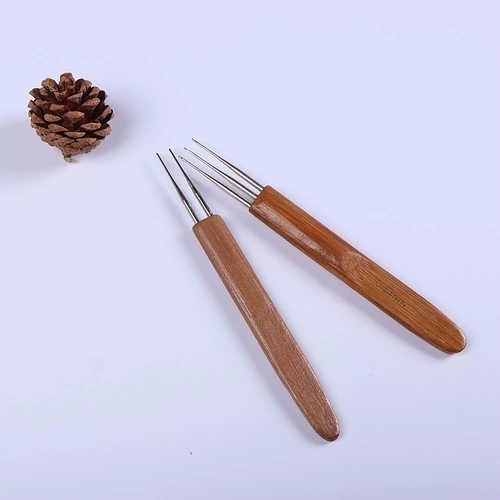 Новая углеродная бамбуковая ручка крючко