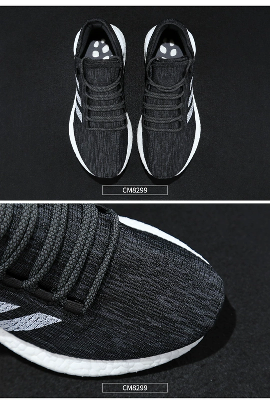 Giày nam Adidas Pureboost giày thể thao thoáng khí nhẹ, giày chạy bộ thông thường CM8299 S80787