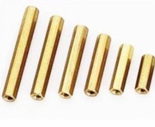 M3 copper column double-pass copper column flat head copper column hollow copper column hexagonal copper stud isolation column