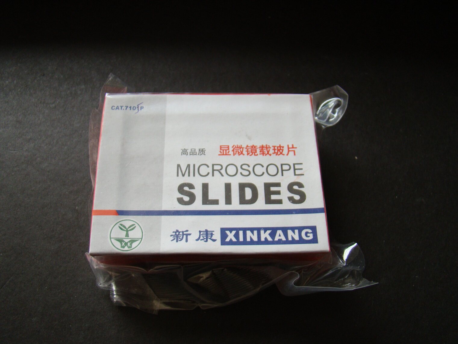 New Con 7101 7105 Frosted Slide 1 2 1 5 2mm Microscope With Specs Complete 50 Sheet Boxes