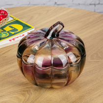 New Luxury European Large Crystal Glass Fruit Plate Modern Living Room Home Simple Fruit Pot Dry Fruit Plate