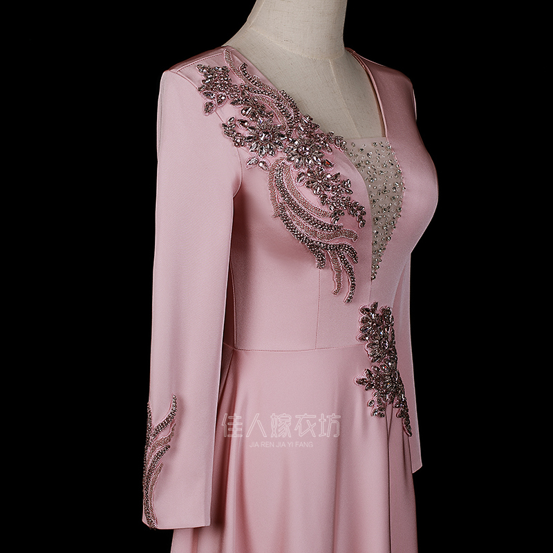 Evening Dress, Banquet Choir Performance Costume, Long Dress, Stage Outfit, Performance with a Sense of Sophistication, Host, Conductor, Student Art Exam