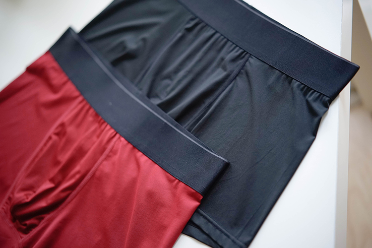 Tất cả Lele Đàn ông Skin Sense Quần lót Ice Silk Boxer Tay áo thoải mái thoáng khí Quần short góc đồ lót nam nữ
