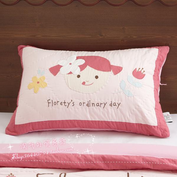 nữ mô hình nóng hồng bông bông gối gối che váy ba lê 40 * 60cm dày trẻ em bông của - Gối trường hợp gối kymdan