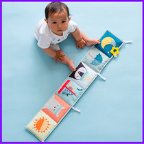 taf bed cloth book three-dimensional cloth book early education children baby cloth toys baby toys can not tear bad cloth book toys