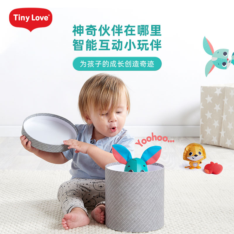 Tinylove magical partner intelligent induction appease will hide cat baby puzzle enlightenment dolls multi-function