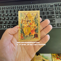 Original Clothing Import India Big Sky Wet Lady Satti Family DOUBLE FACE SHEET METAL COLOR DRAWING CAN BE LET GO.