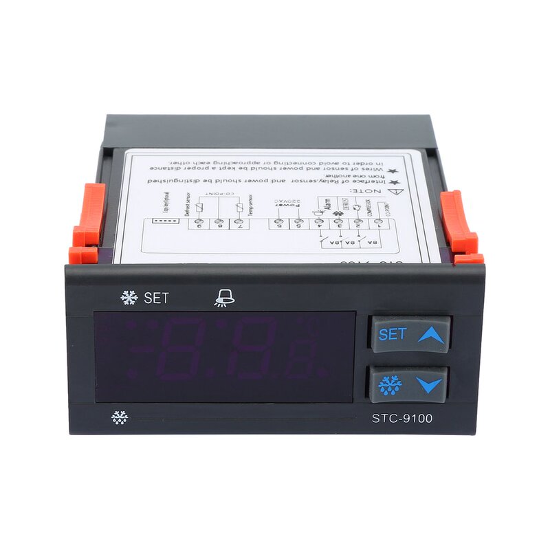 Stc-9100 Seafood Machine Chiller Refrigerator Aquarium Microcomputer Temperature Controller Temperature Control Switch Thermostat