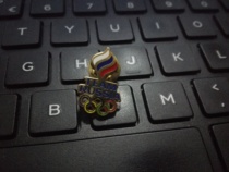 2018 Pyeongchang Games Olympic Badge Russian Olympic Committee Badge Russian NOC Badge