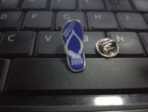 Rio 2016 Olympic Games Badge Media Badge Europress Photo Agency Badge Beach Shoe Badge