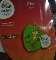 2016 Brazil Rio Olympic Games Badges Mascot Competition Badges Rugby Sports Badges