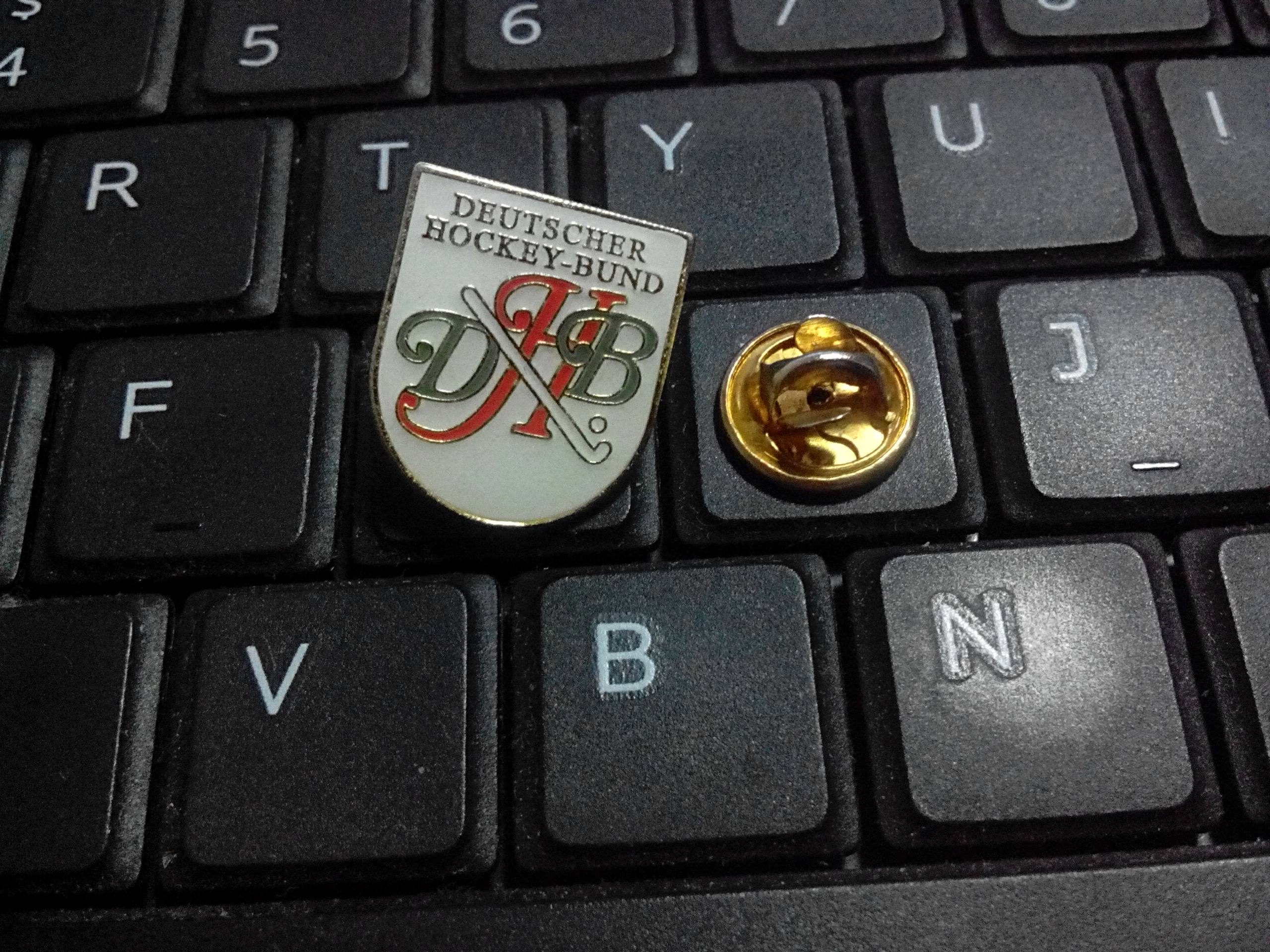 The German Hockey Team badge of the German Hockey Association badge of hockey sports