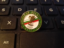 Olympic badge 2018 Pyeongchang Bulgarian Olympic Committee badge Bulgaria NOC badge