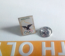 Olympic badge 2014 Bolivian Olympic Committee badge Bolivia NOC badge