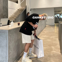 GAHKSTUDIO summer New ins simple advanced feel versatile casual shorts self-retention
