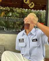 GAHKSTUDIO American vintage spring summer couture old school vintage shirt