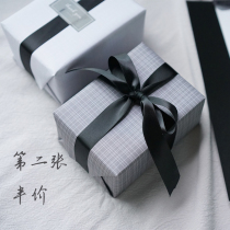 50 degrees gray powder if original light gray gift gift wrapping paper birthday anniversary send men Big Paper