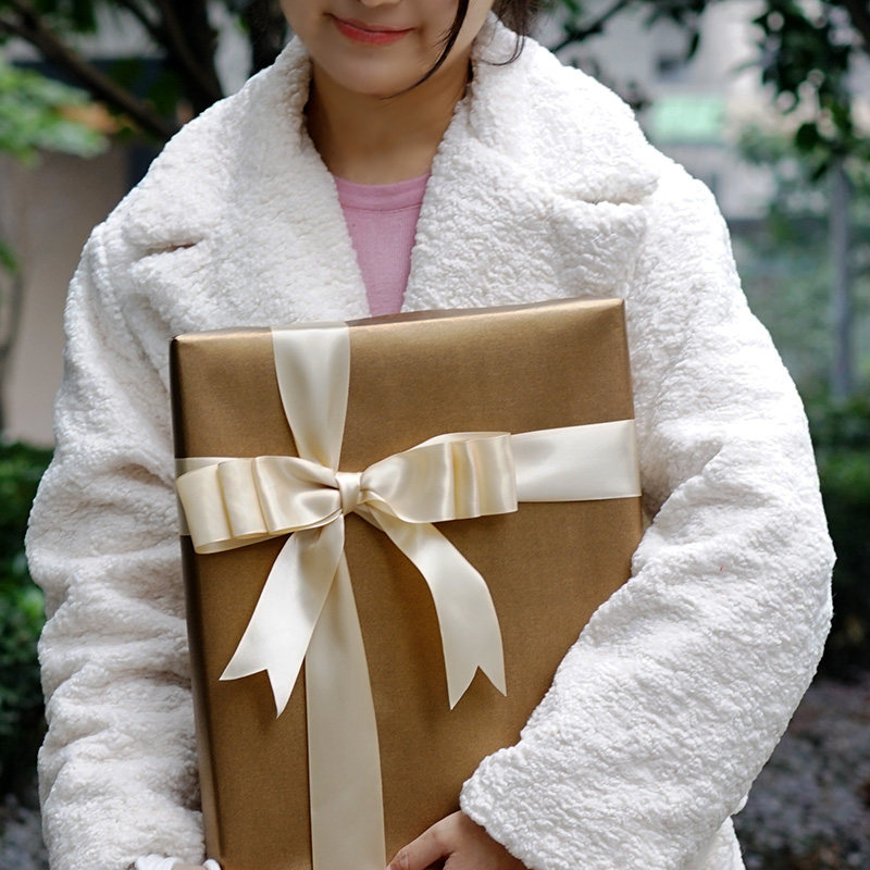 Ancient copper gift packaging paper special paper ribbon art paper Valentine's day anniversary