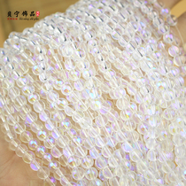 3-8mm crystal glass magic ball beads handmade DIY ancient costume Hanfu walking hairpin tassel jewelry accessories materials