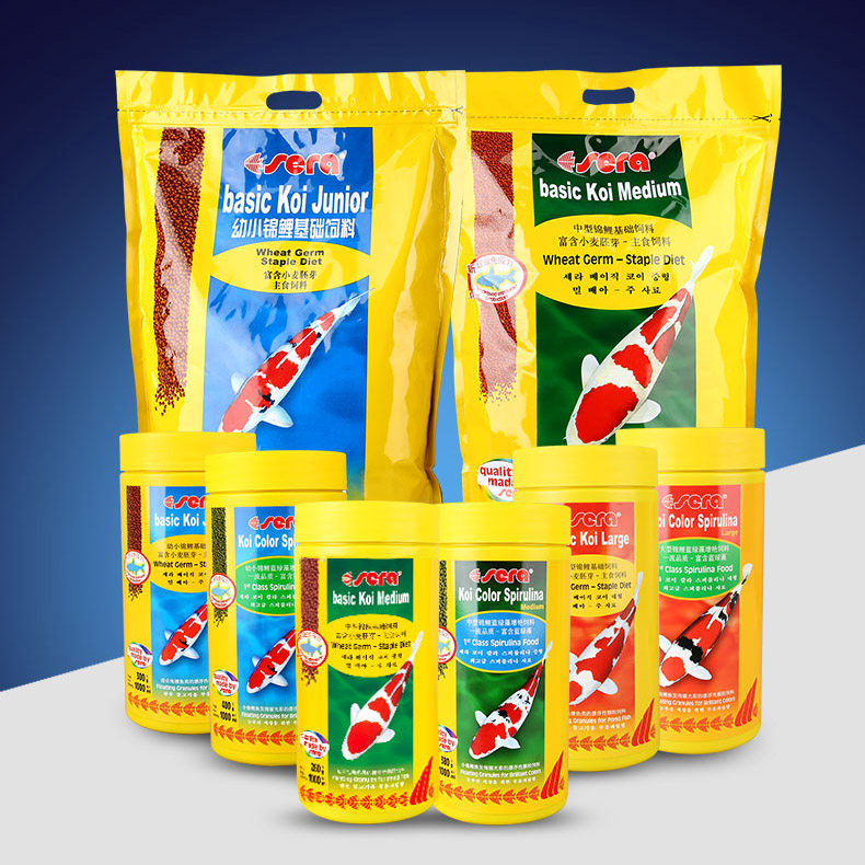 German Heerebrocade carp base feed blue green algae Zengyan feed easy to absorb and drain no muddy water