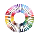 50 цветов 100 цветов Полноцветный скрещенный стежок нить нить проводка вышивка ручной работы хлопчатобумажной ниток номера номера номера вышивки 25.